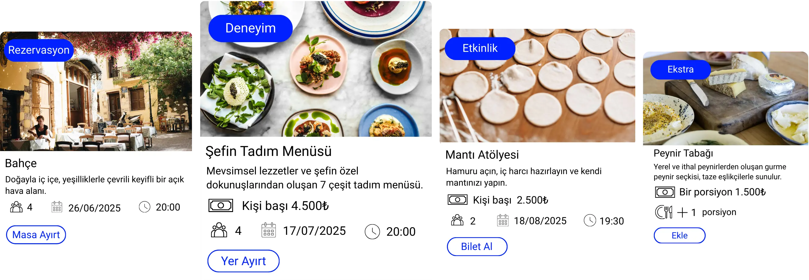 Google yorumlarınızı artırma özelliğinde gösterilen, kullanıcıların deneyimlerini paylaşmalarını ve yeniden rezervasyon yapmalarını sağlayan bir geri bildirim ekranı.
